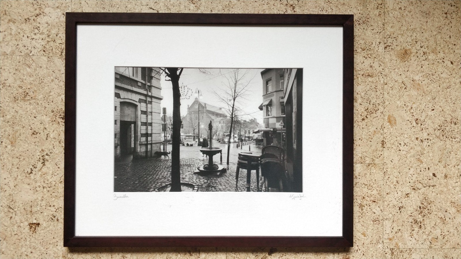 Foto print in kader Marollen, Enlèvement, 50 à 75 cm, Imprimé, 5 – 50