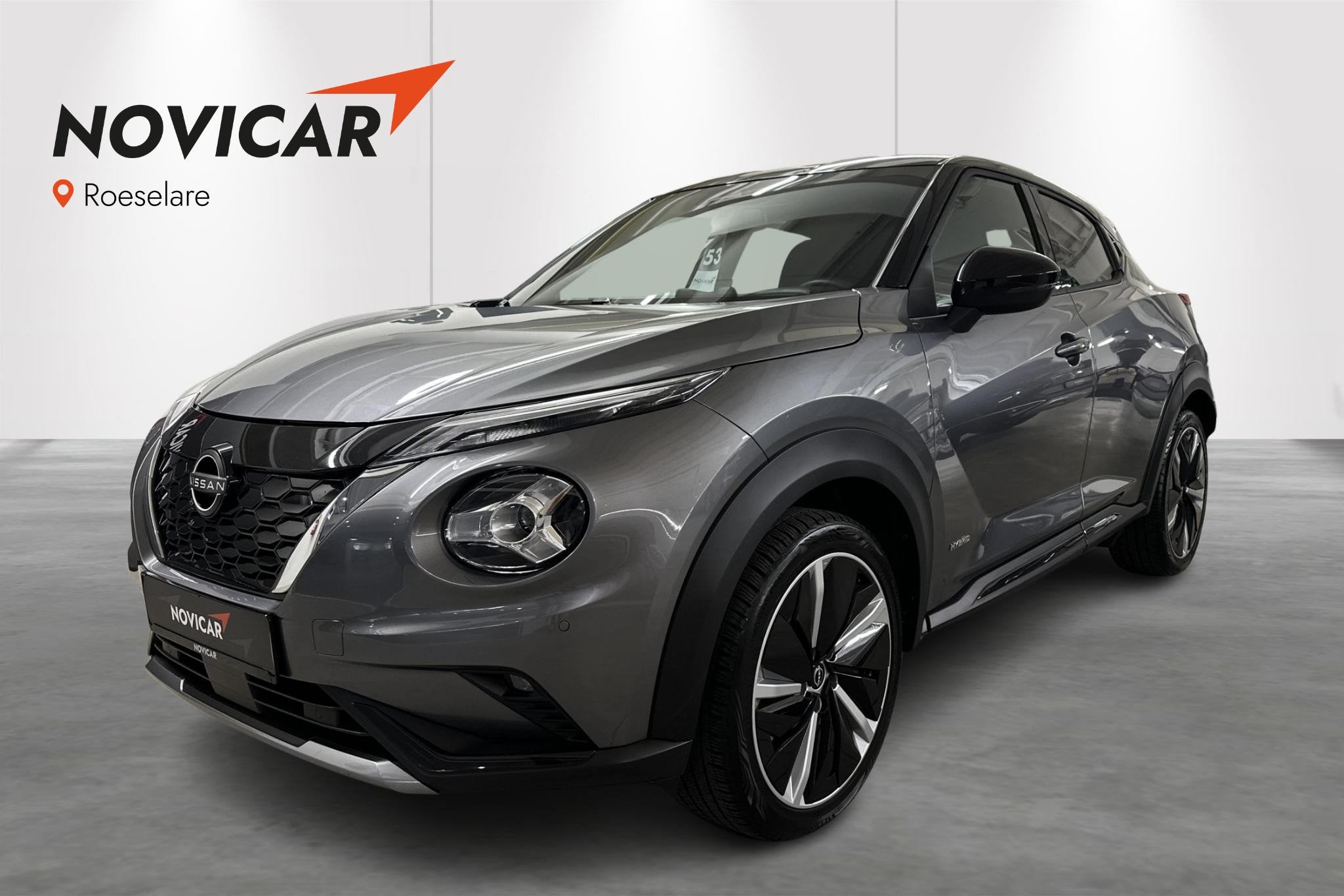 Nissan Juke 1.6 Hybrid 145 N-Design, Stof, Gebruikt, 750 kg, 4 cilinders