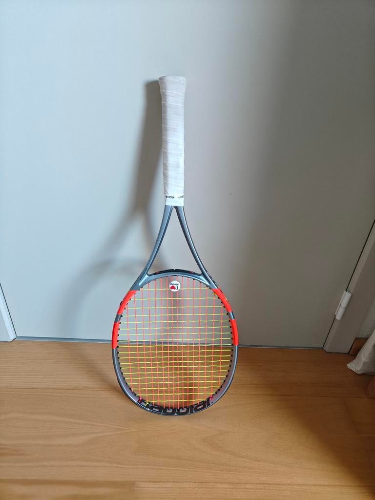 Babolat pure strike 300g 100inch, Sport en Fitness, Tennis, Ophalen, Zo goed als nieuw, Racket, L3