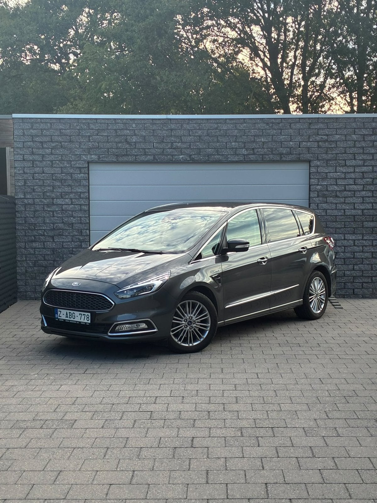 Ford S-max vignale topstaat | OHB | 12M GAR | FULL OPTION, Autos, Cuir, Argent ou Gris, Achat, Euro 6