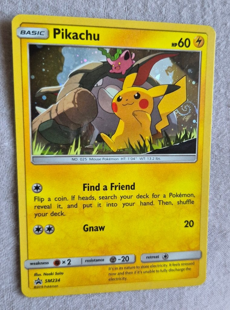 Pikachu SM234, Enlèvement ou Envoi, Comme neuf, Cartes en vrac