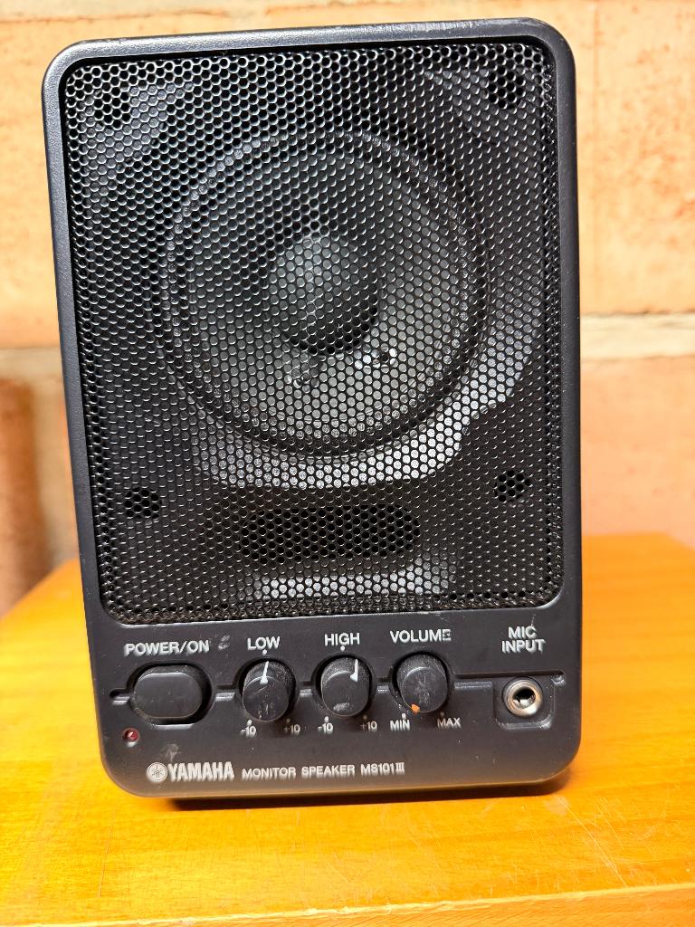 Yamaha MS101 III Luidspreker, Audio, Tv en Foto, Professionele apparaten, Ophalen of Verzenden, Gebruikt, Audio