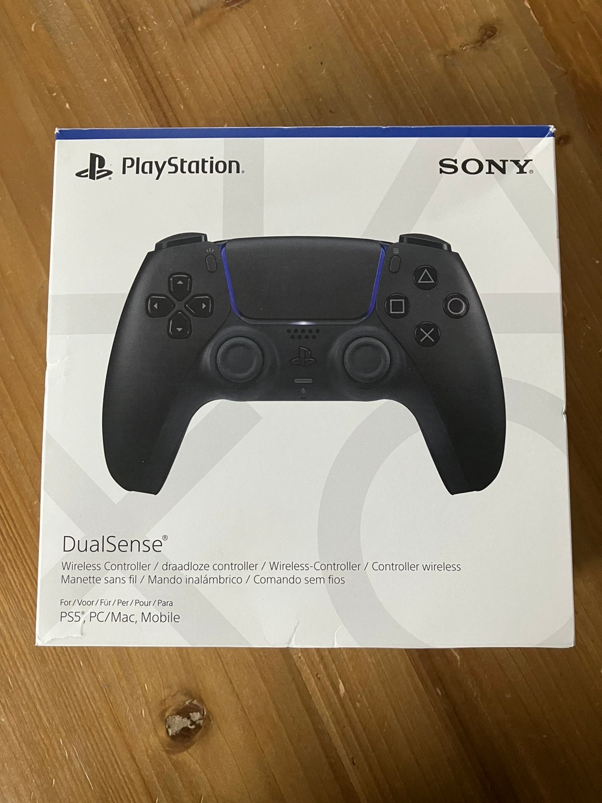 Manette PS5 DualSense black, PlayStation 5, Enlèvement, Autres manettes, Neuf