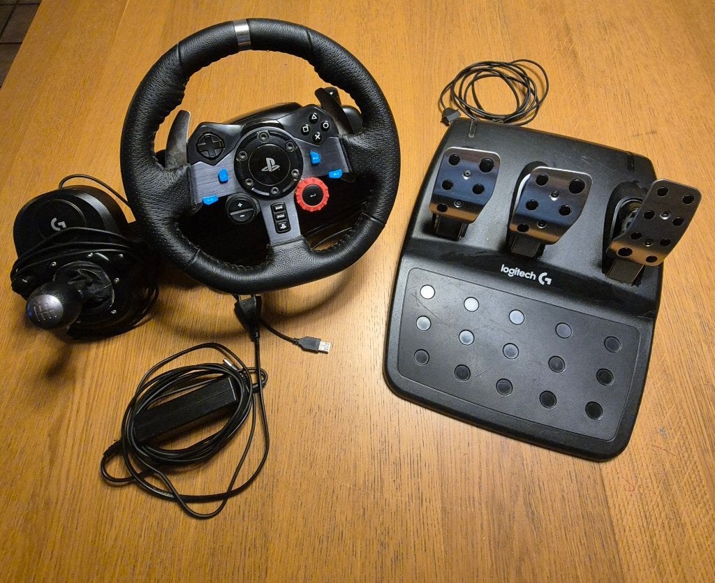 Logitech G29 SE PlayStation & PC + Driving Force Shifter, Ophalen, Gebruikt, Stuur of Pedalen