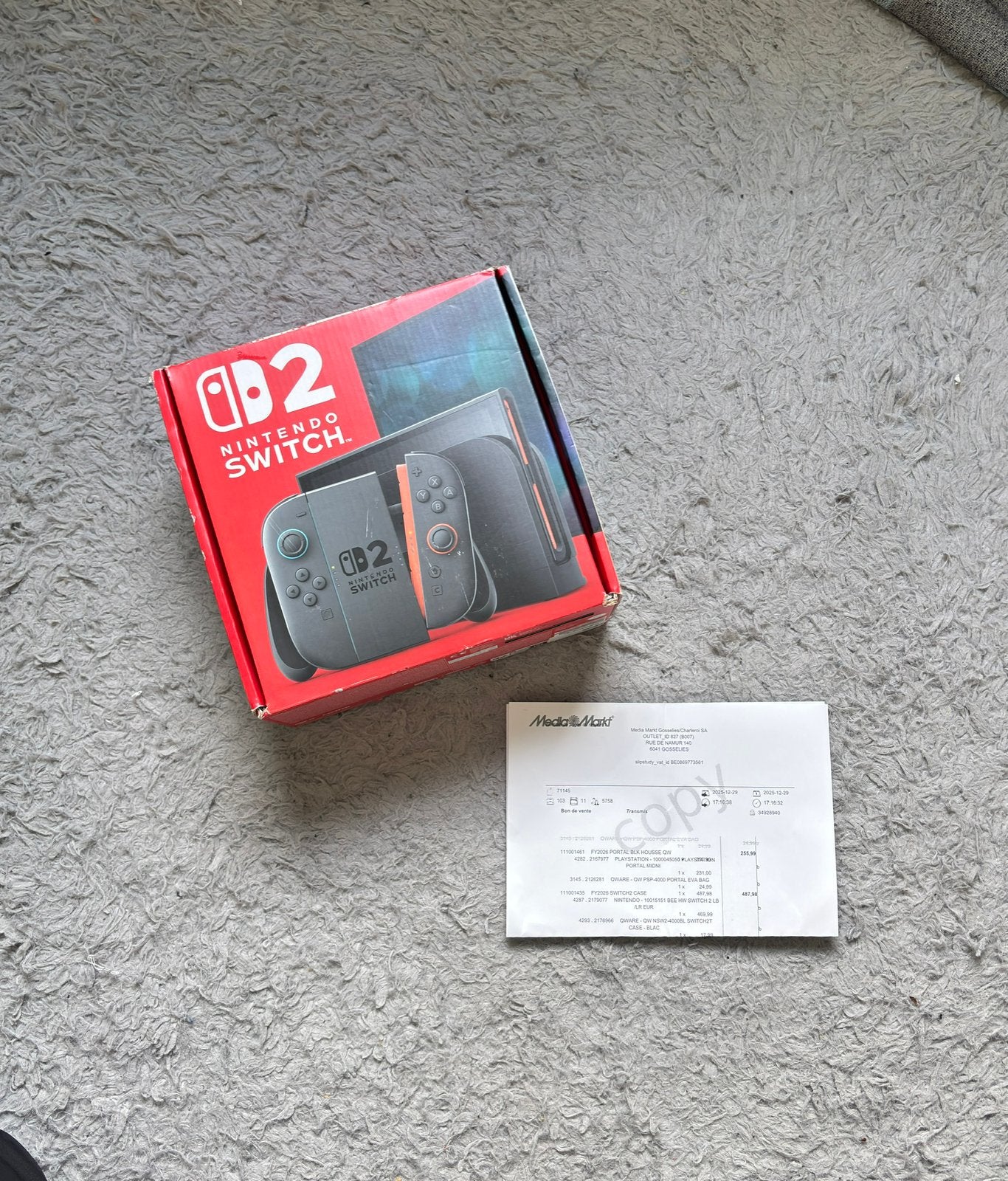 Console Nintendo Switch 2 (Encore sous garantie !!), Consoles de jeu & Jeux vidéo, Jeux | Nintendo Switch, Enlèvement ou Envoi