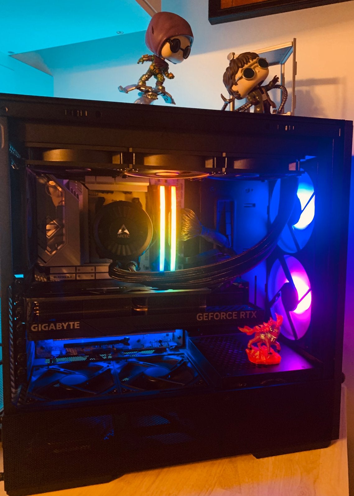 Custom build High End gaming pc/RTX 4080 Super/R7 9800X3D, Informatique & Logiciels, Ordinateurs de bureau, Neuf, 32 GB, 4 Ghz ou plus