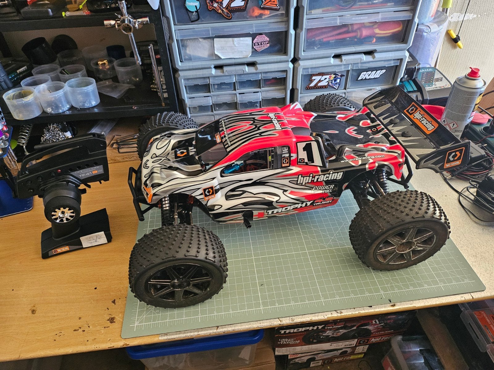 Hpi trophy truggy 4.6, Ophalen