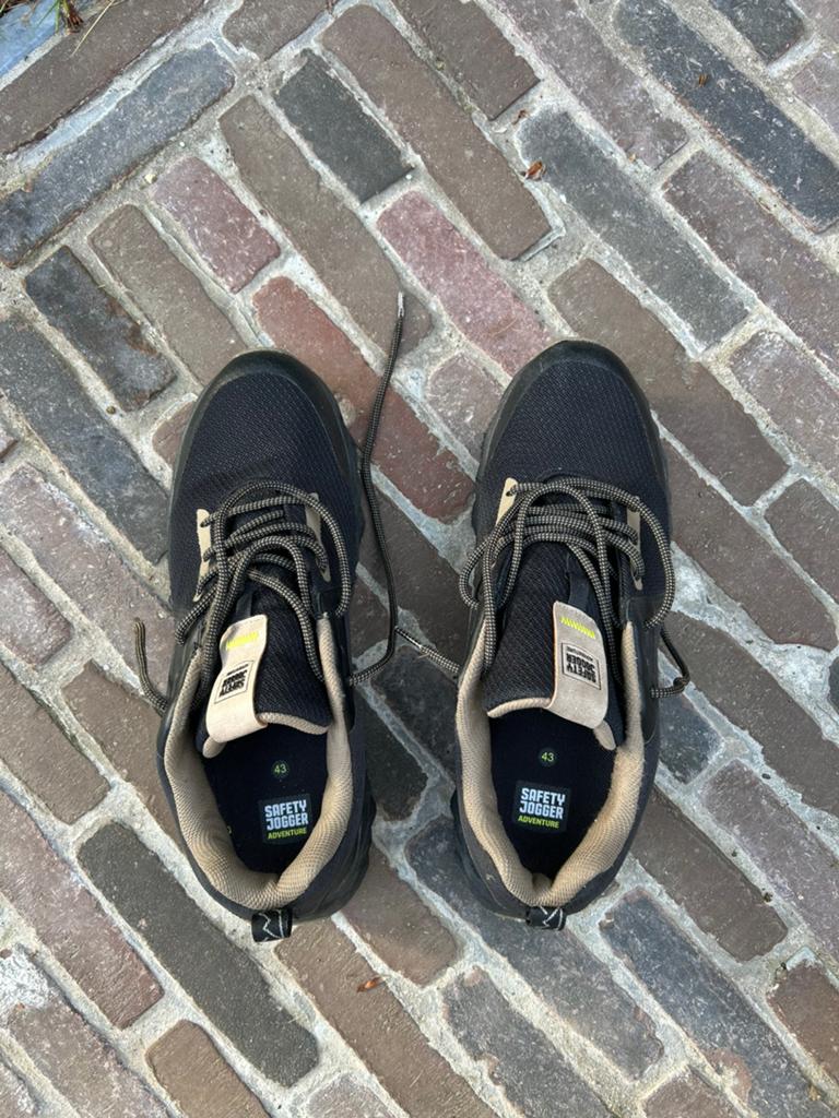 schoenen Safety Jogger Adventure maat 43, Kleding | Heren, Schoenen, Zwart, Nieuw, Ophalen of Verzenden, Veterschoenen