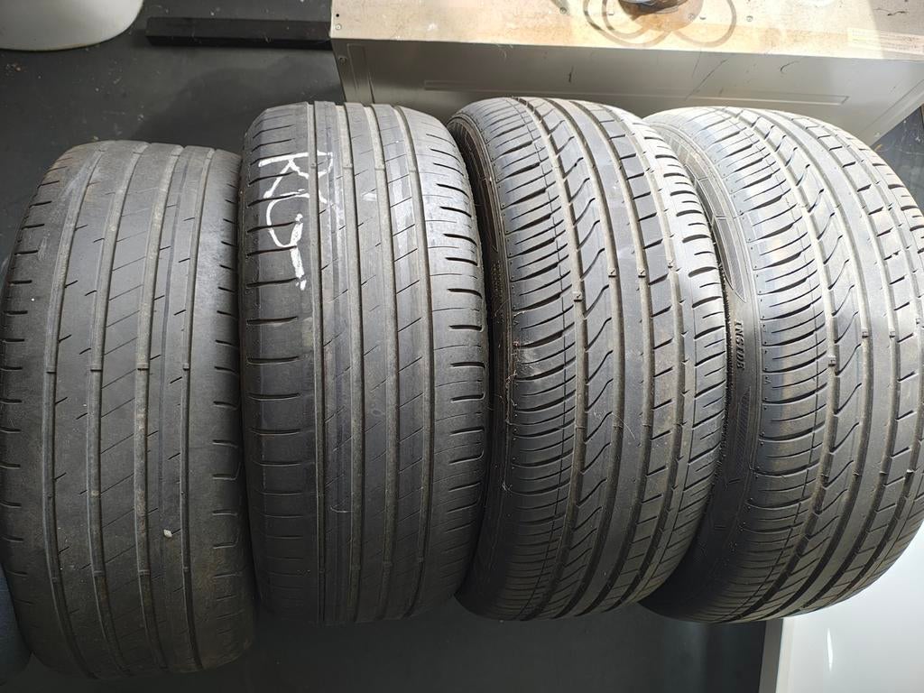 4 pneus été 205/50/17 dont 2 neufs, Pneus été, Pneu(s)