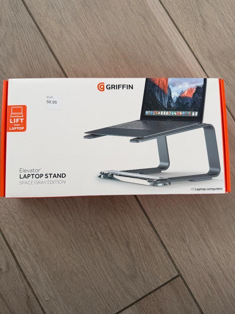 Griffin Elevator Laptop Stand - Space Gray Edition - NIEUW, Computers en Software, Laptopstandaarden, Nieuw, Ophalen