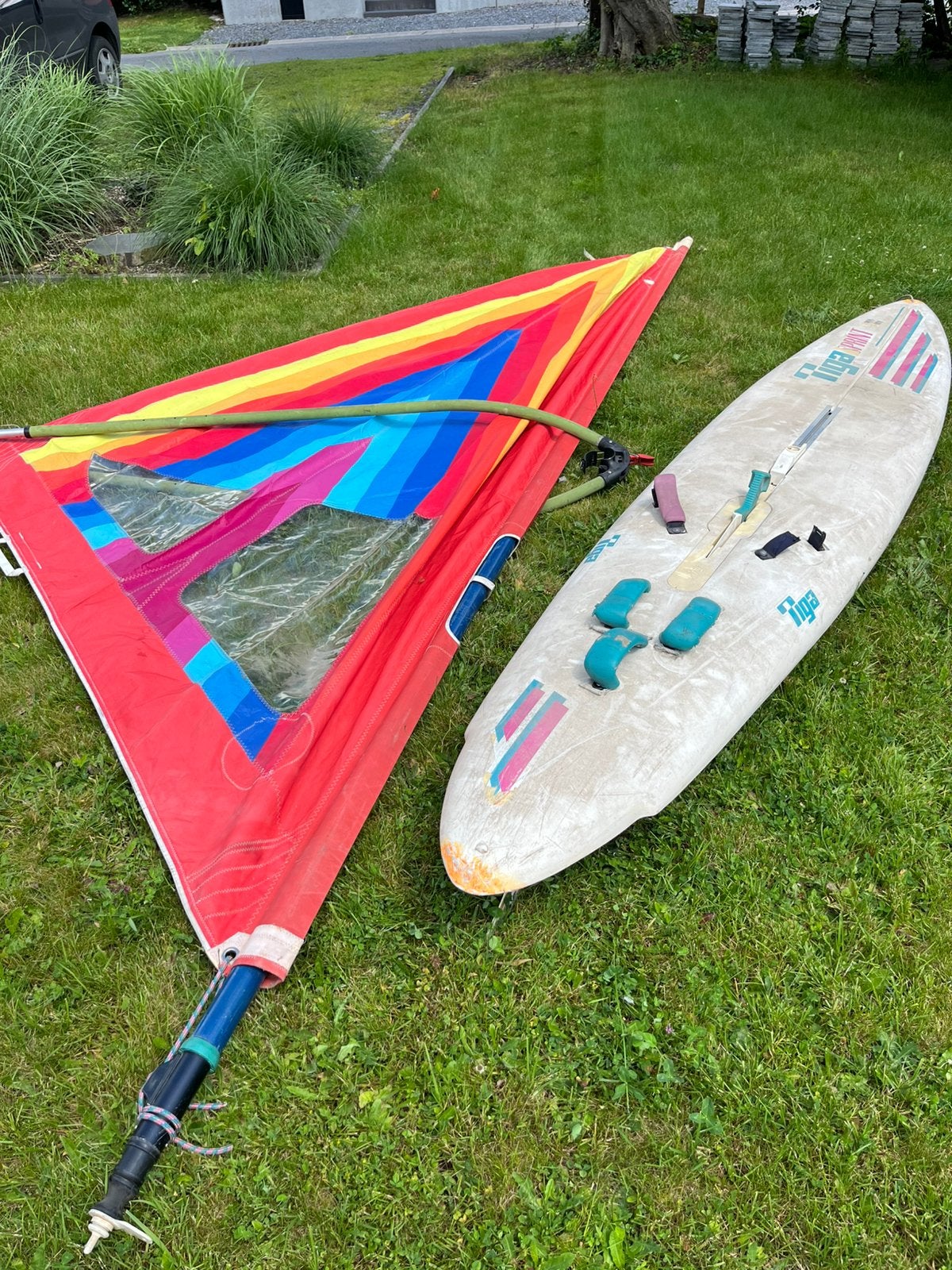 TIGA SPRINT windsurfplank, Ophalen, Gebruikt, Plank