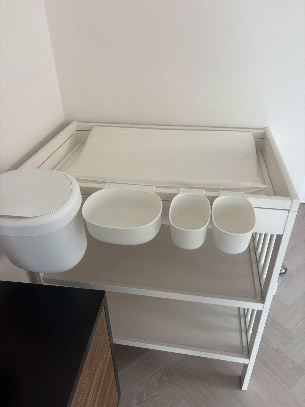 IKEA GULLIVER Verzorgingstafel incl. hangbakjes, Ophalen, Gebruikt, Commode