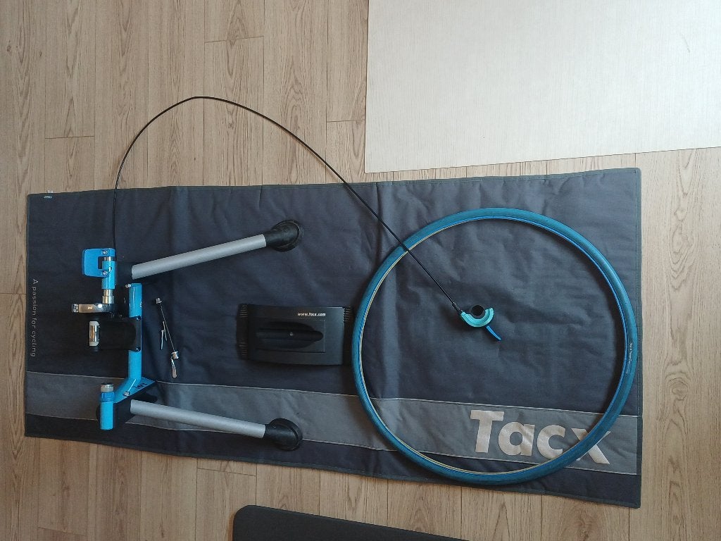 Tacx basis fietstrainer, Ophalen, Gebruikt