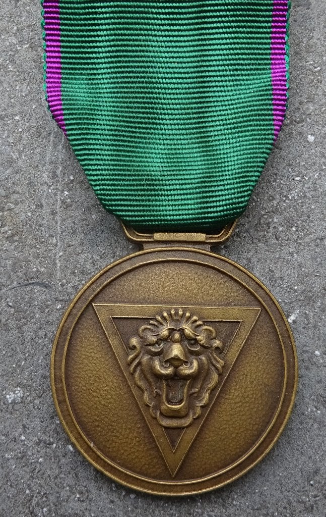 RESISTANCE WW2 - ARMEE SECRETE - MEDAILLE DE BRONZE, Envoi, Armée de terre, Ruban, Médaille ou Ailes
