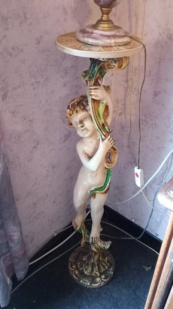 Voet voor lamp, Antiek en Kunst, Antiek | Verlichting, Ophalen