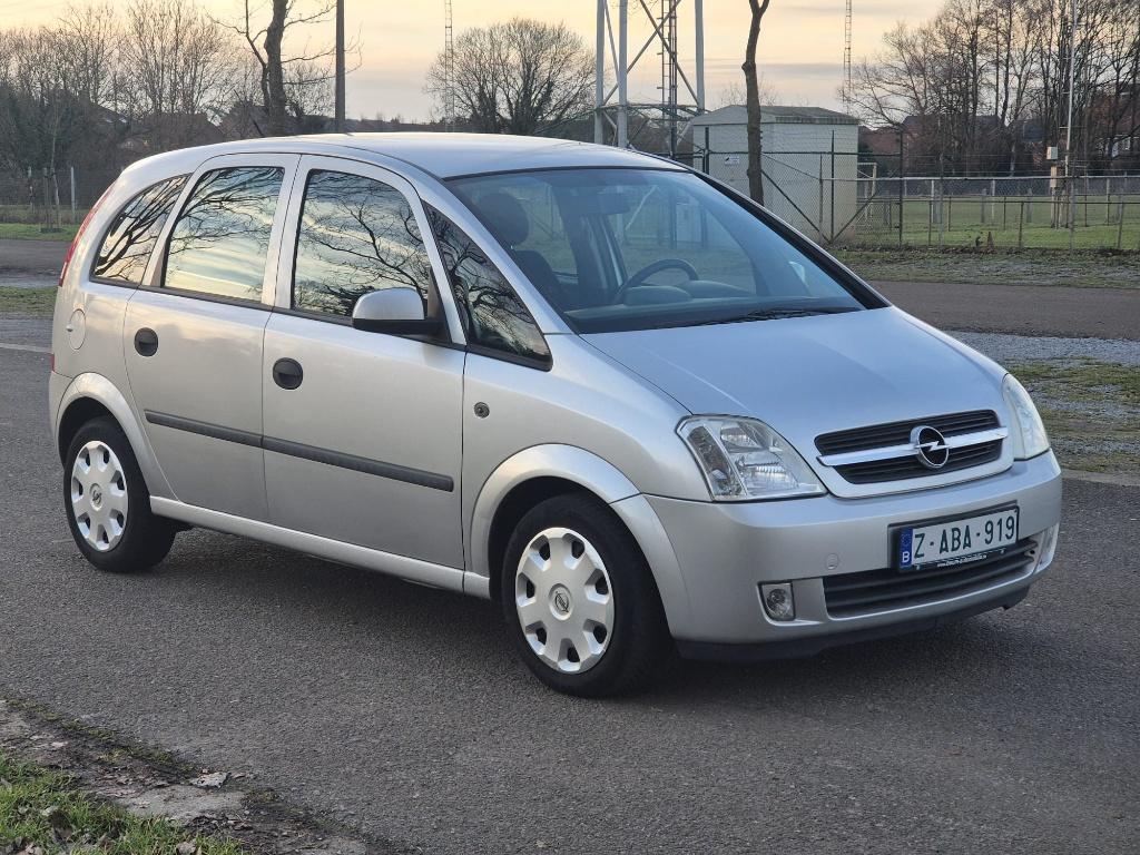 Opel Meriva - 1.6i - 2004 - 157d km - Airco – Garantie, Auto's, Opel, Voorwielaandrijving, Stof, Electronic Stability Program (ESP)