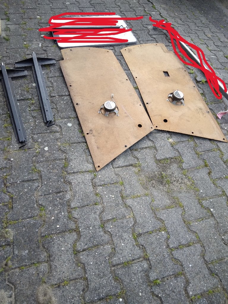 VW T3 Multivan klaptafel onderdelen, Caravans en Kamperen, Ophalen
