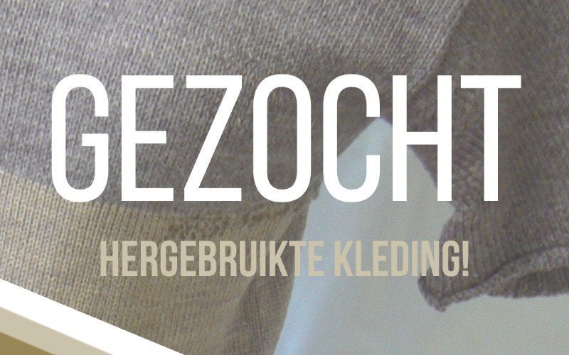 Kleding gezocht, Ophalen