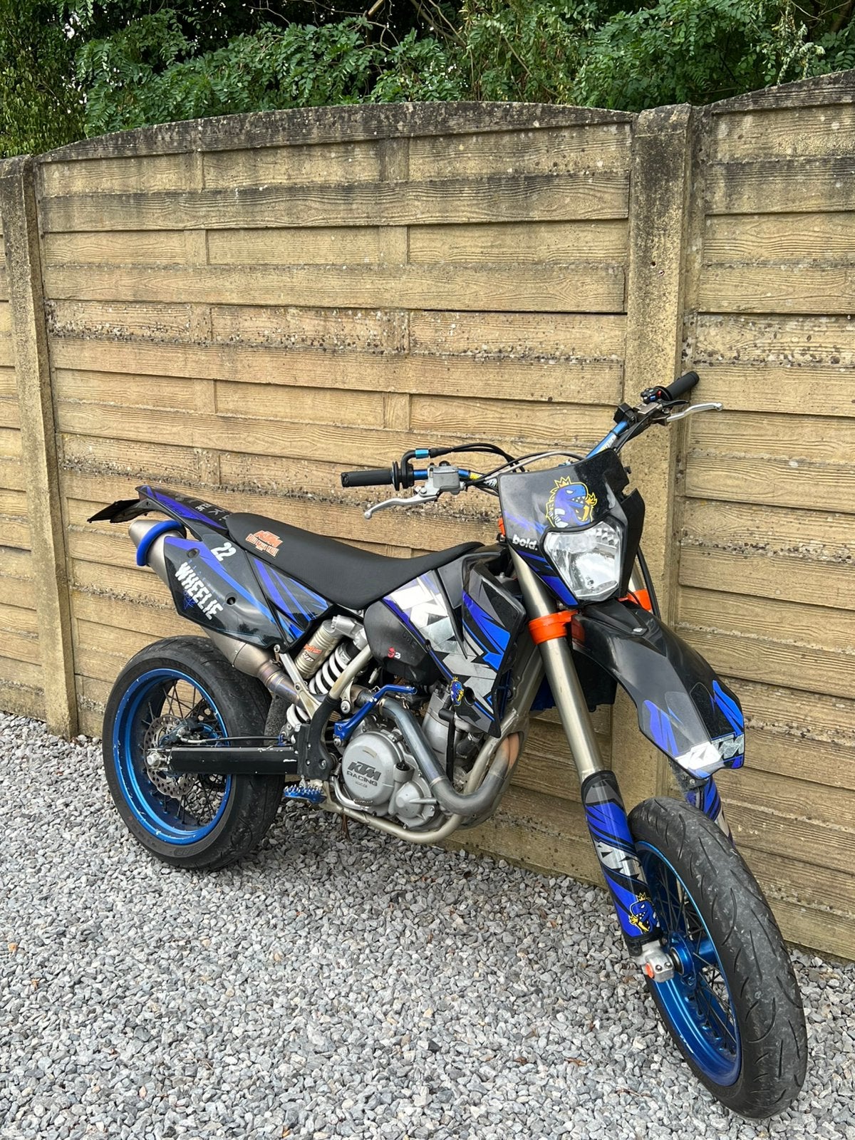 Ktm exc 525 4t, Ophalen, Zo goed als nieuw