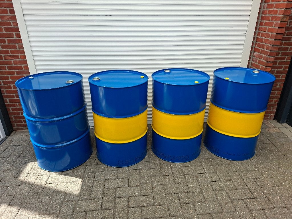 olieton olievat oliedrum stookton, Ophalen