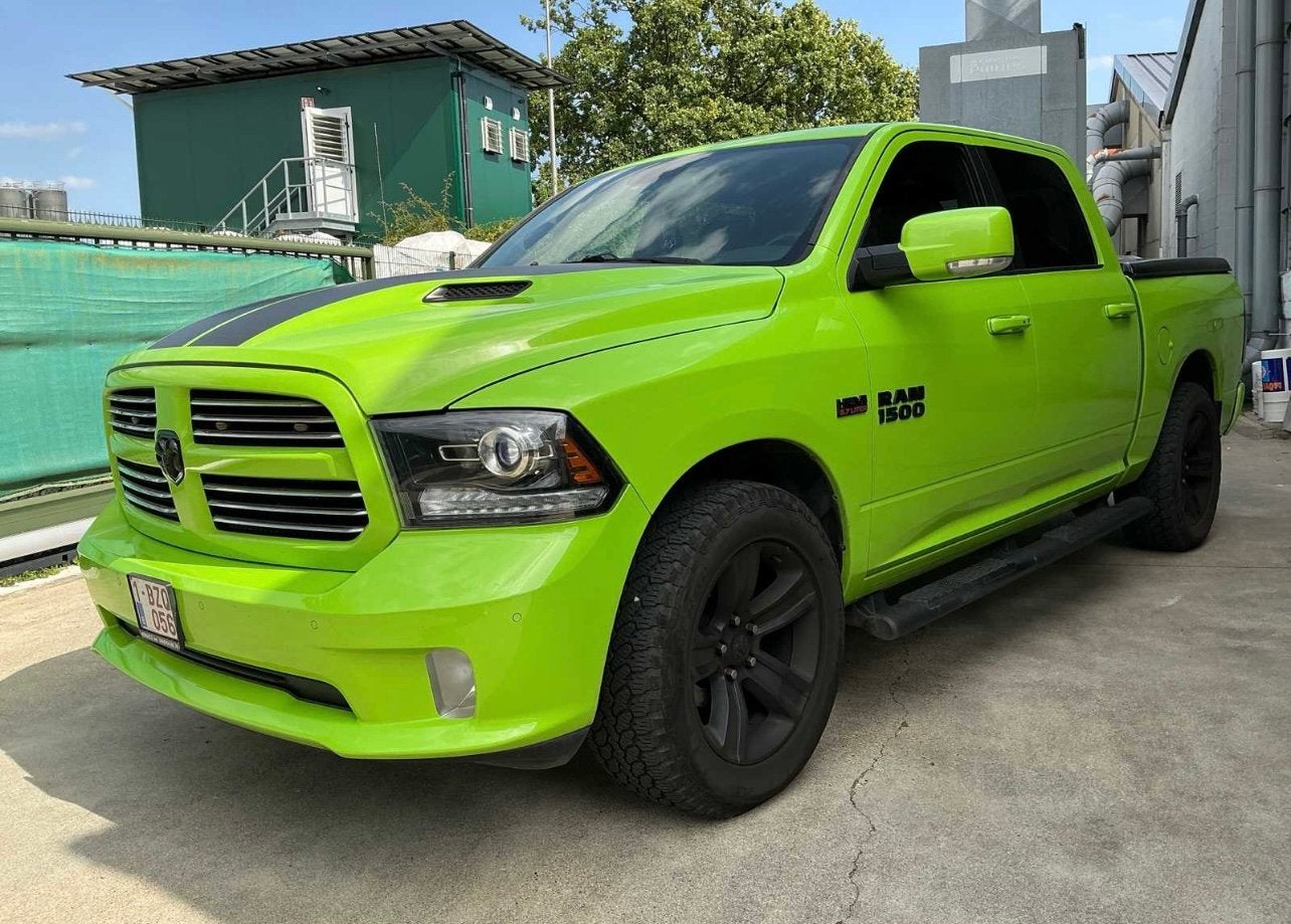 Dodge ram 5.7 V8 hemi sport 2017, Automaat, 295 kW, Leder en Stof, 5 zetels