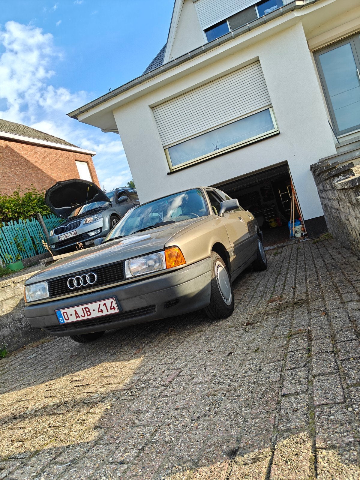 Audi 80 b3 1.8S, Auto's, 4 deurs, Stof, 4 cilinders, Beige