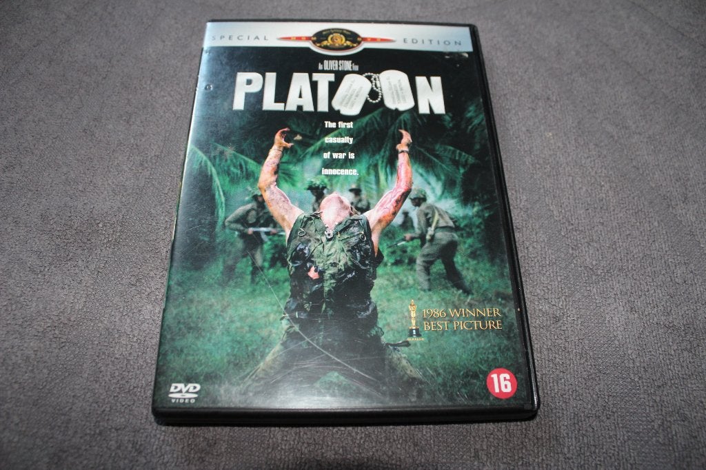 DVD Platoon, CD & DVD, Enlèvement ou Envoi, À partir de 16 ans, Utilisé, Anglais