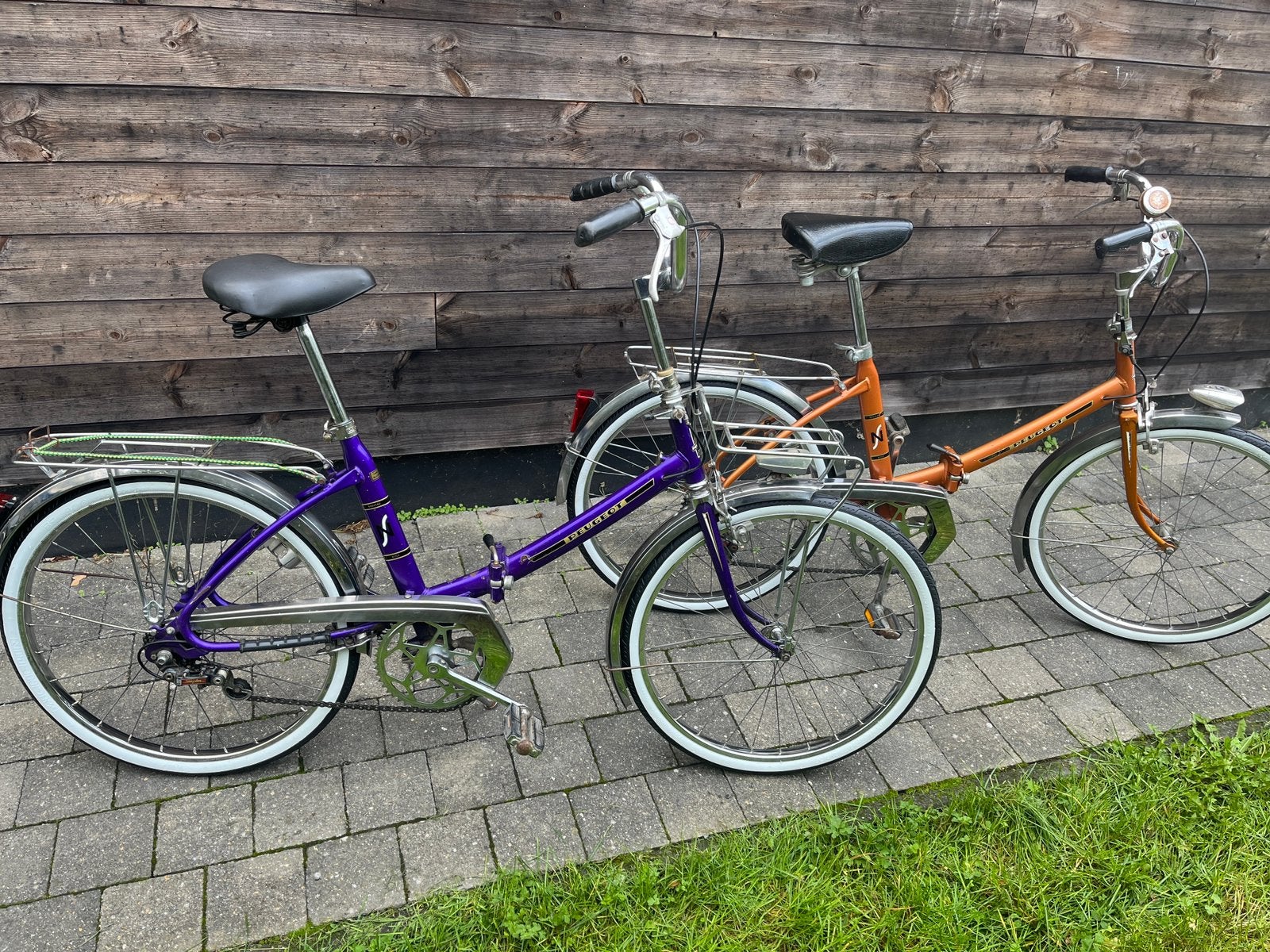 Vélo pliant Peugeot vintage NS Nouveau Style - prix pour 2, Autres marques, Vitesses, Frein sur jante, Enlèvement
