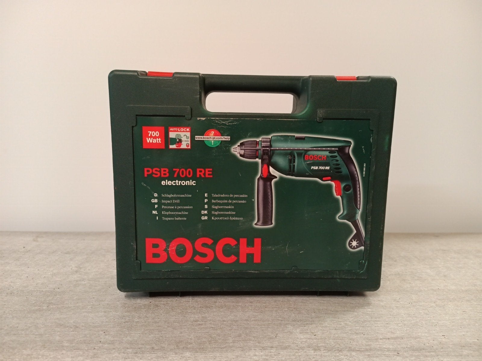 Bosch PSB 700 RE Klopboormachine – Nieuw in koffer!, Doe-het-zelf en Bouw, Ophalen, 600 watt of meer, Boor- en/of Breekhamer, Nieuw