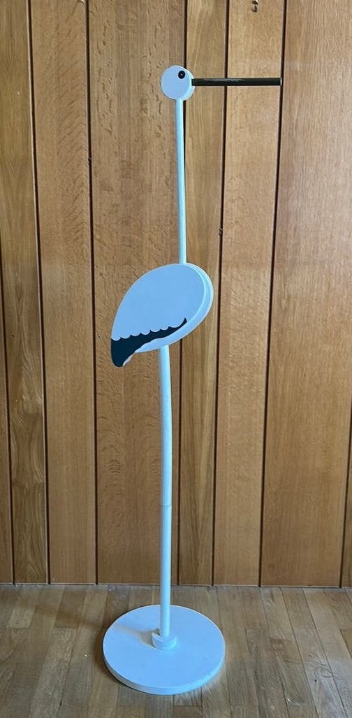 Décoration, ciel de lit, porte manteau Cigogne, Ophalen, Gebruikt