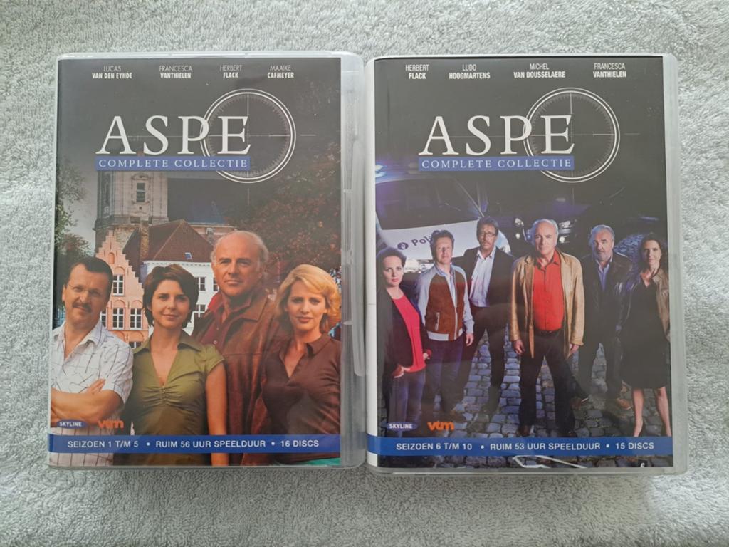 Aspe de complete collectie 1-10, Cd's en Dvd's, Dvd's | Tv en Series, Ophalen of Verzenden