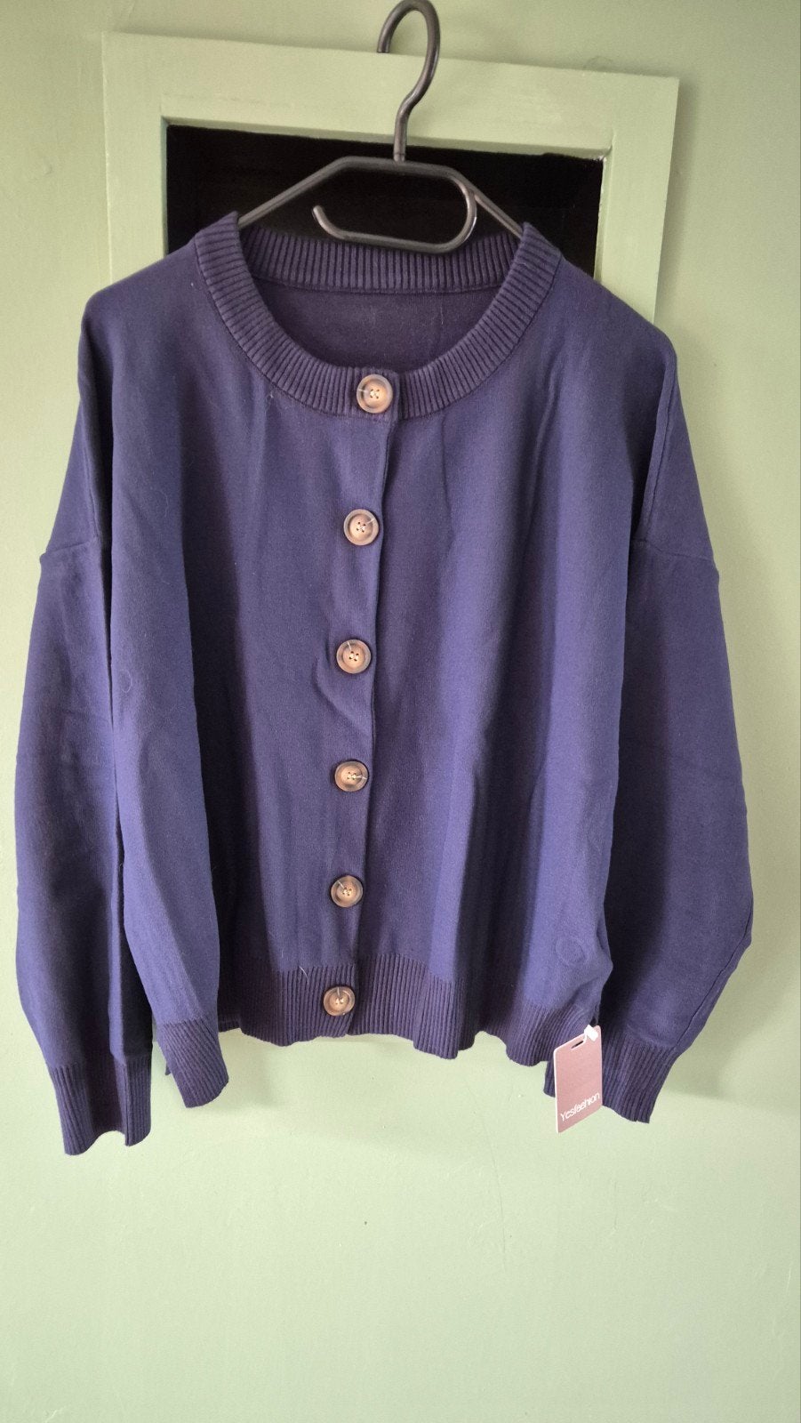 Casual dames vest, Kleding | Dames, Jasjes, Kostuums en Pakken, Nieuw, Jasje, Maat 46/48 (XL) of groter, Blauw, Ophalen