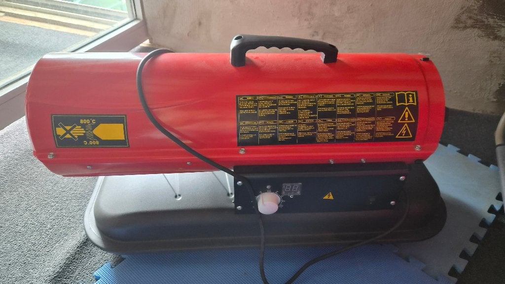 PEREL FT120C: Diesel heteluchtkanon 20kW, Ophalen, 30 tot 80 cm, Overige typen, Nieuw