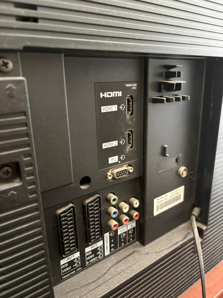 Panasonic tv, Ophalen, Zo goed als nieuw
