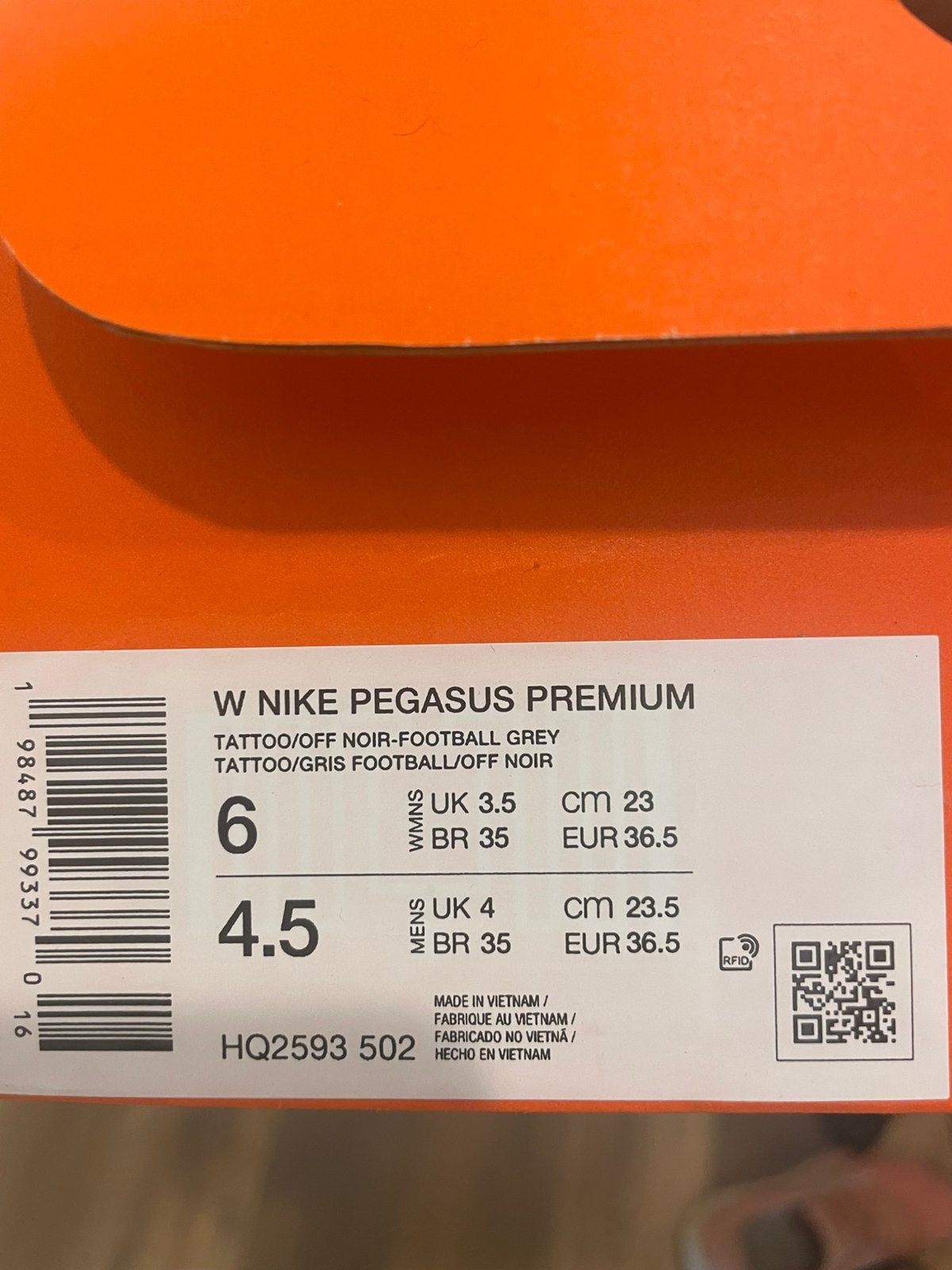 Nike Pegasus Premium EU 37, Enlèvement, Neuf