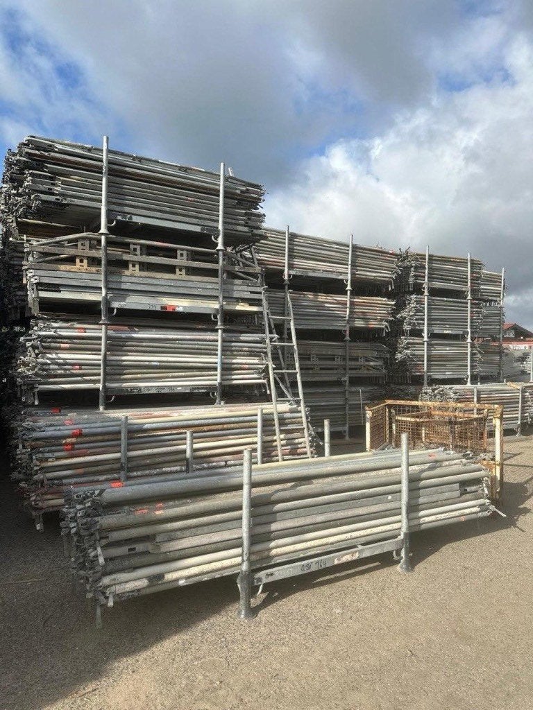 Layher échafaudage de construction à vendre, Enlèvement ou Envoi, Utilisé, Échafaudage de façade