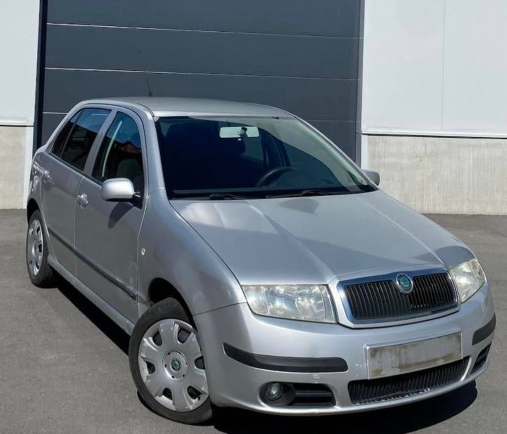 Skoda Fabia 2007 - 150dKM, Stof, Zwart, Radio, Bedrijf