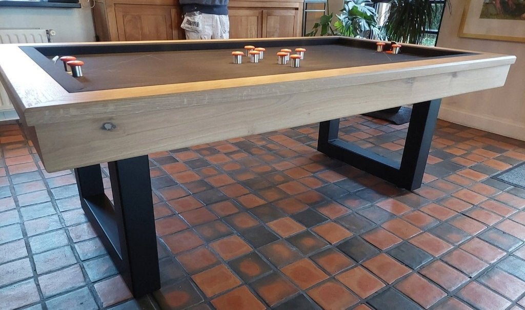 Billard golf Steel — chêne, pieds acier | ’t Clubke, Enlèvement, Neuf, Table de billard