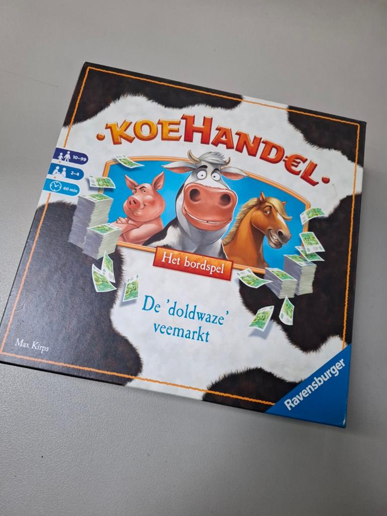 Gezelschapsspel Koehandel in perfecte staat., Hobby en Vrije tijd, Ophalen
