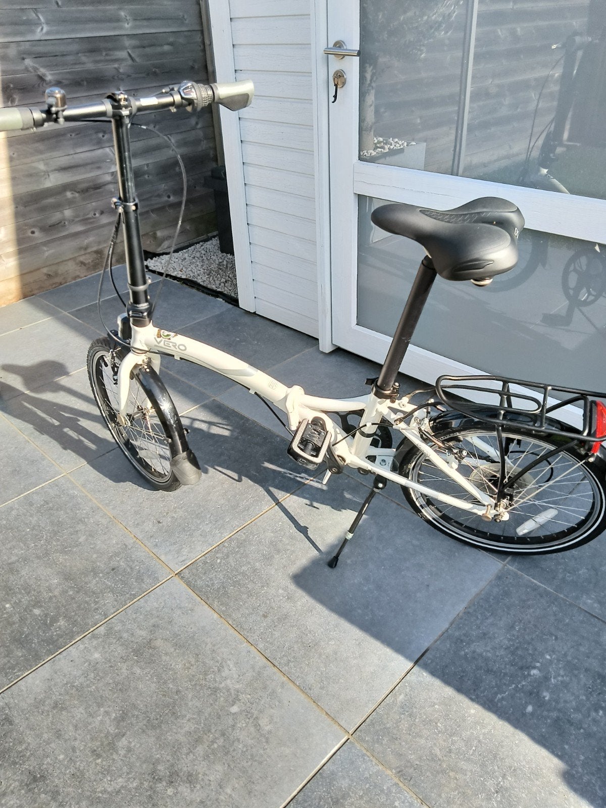 plooi fiets, Ophalen