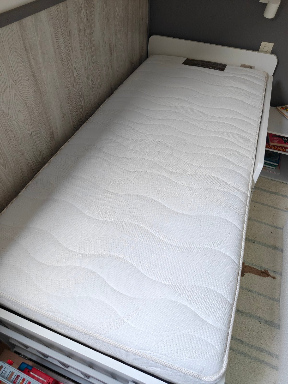 Matelas comme neuf 90 x 200 cm, Maison & Meubles, Chambre à coucher | Matelas & Sommiers, Enlèvement ou Envoi, 200 cm, Matelas