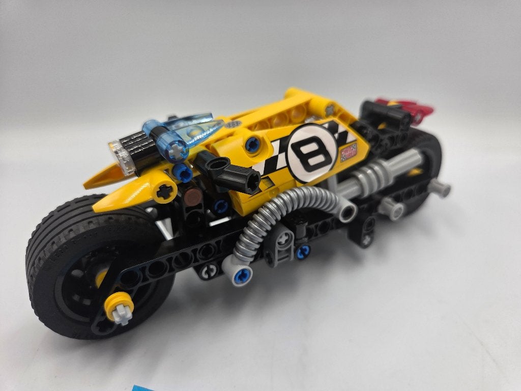 Lego Technic 42058 Stunt Bike, Lego, Ophalen of Verzenden, Zo goed als nieuw, Complete set
