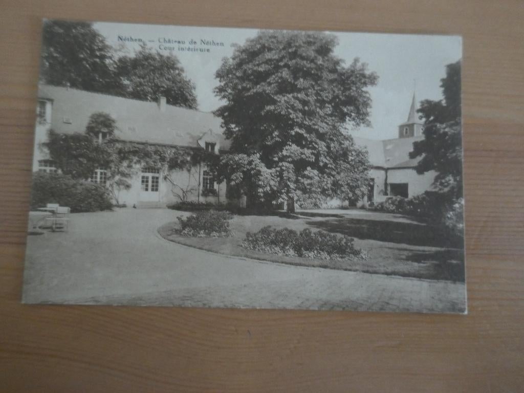 grez-doiceau nethen chateau de nethen cour intérieure, Collections, Cartes postales | Belgique, Enlèvement ou Envoi, Non affranchie