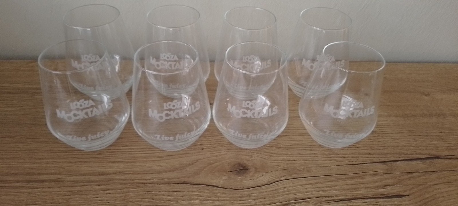 Verres à cocktails sans alcool Looza, Collections, Verres & Petits Verres, Enlèvement ou Envoi