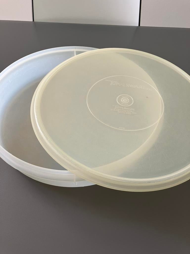 VINTAGE Taartdoos TUPPERWARE., Ophalen of Verzenden, Zo goed als nieuw