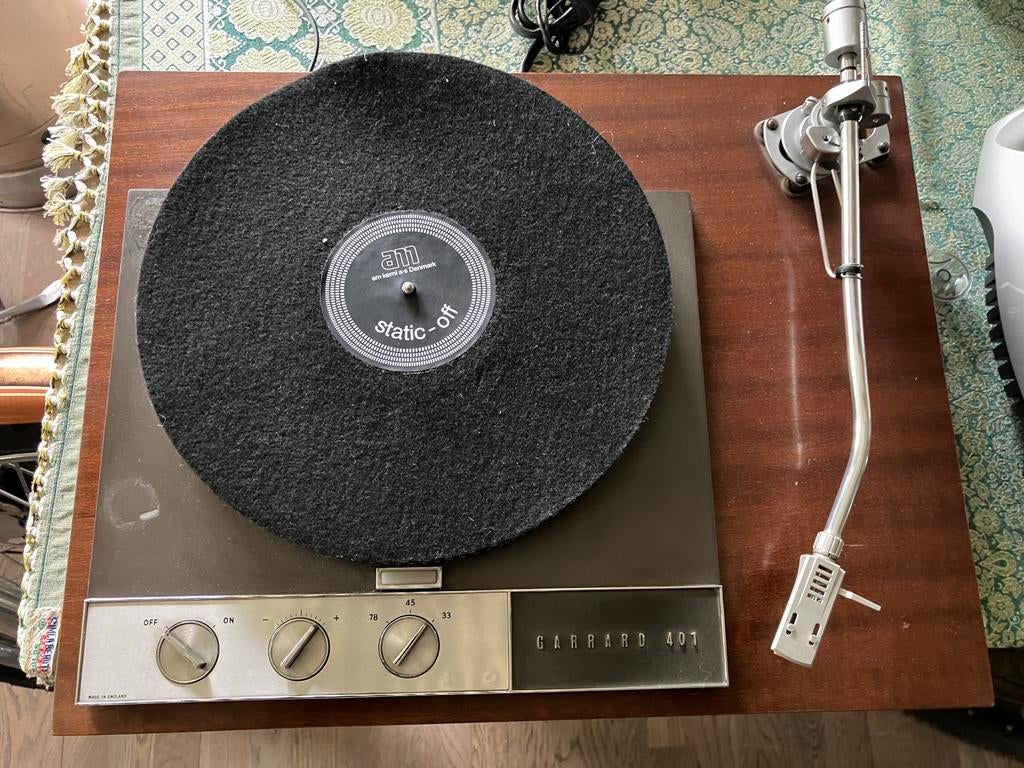 Garrard 401 met SME arm 3012, Enlèvement, Utilisé, Tourne-disque, Autres marques