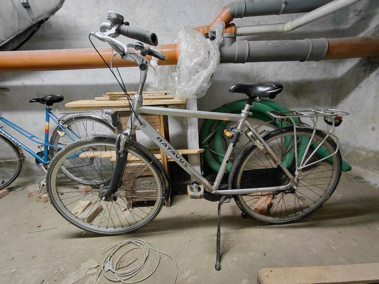 Batavus herenfiets, Ophalen