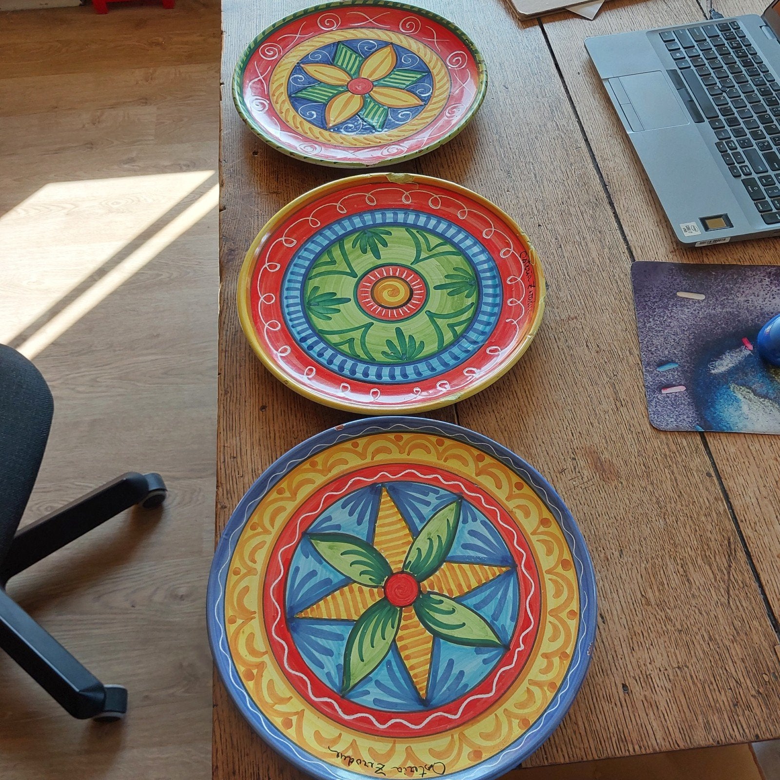 Assiettes ceramique, Enlèvement