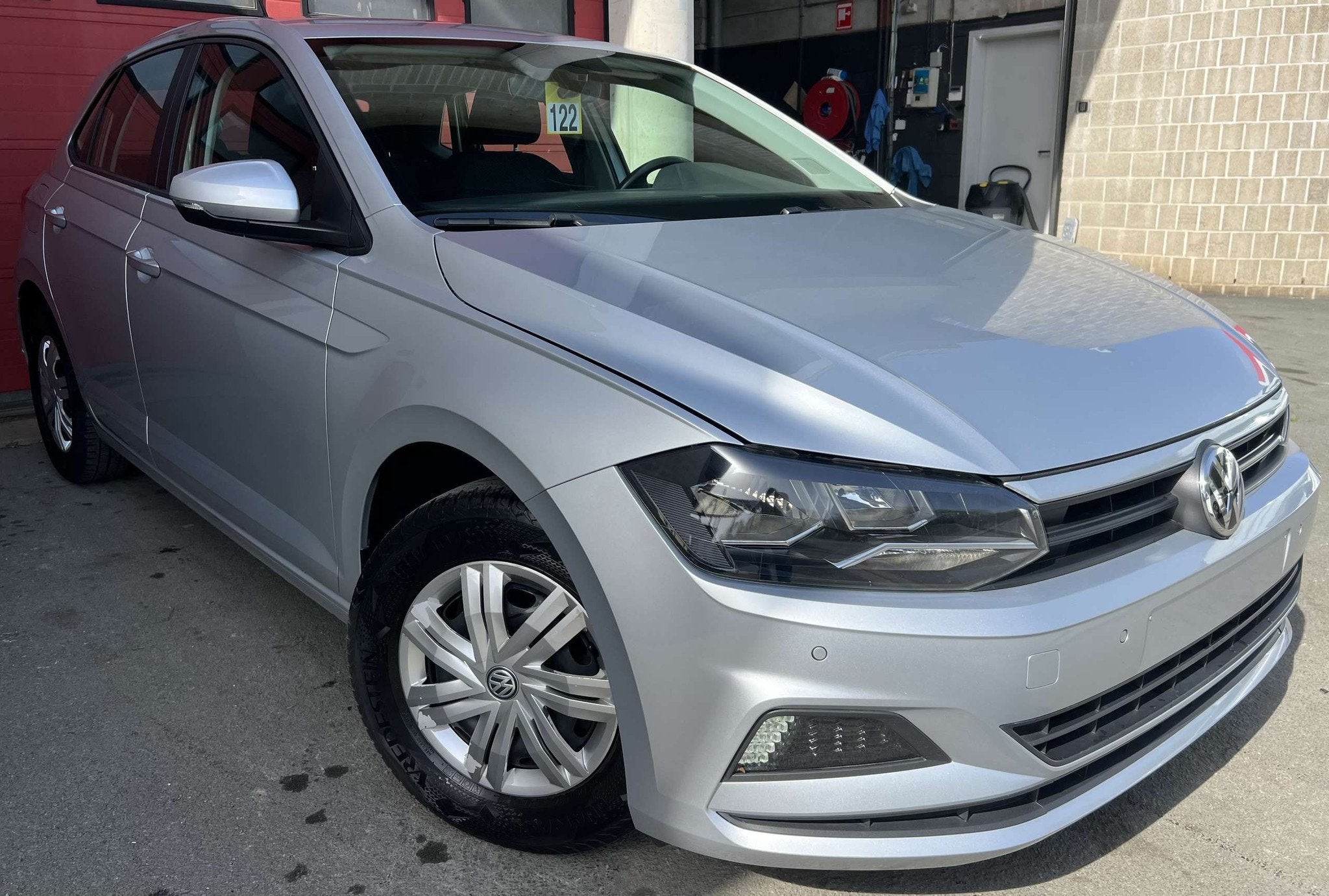 Volkswagen Polo 1.0 TSi + CLIM + CAR-PASS + GARANTIE, Argent ou Gris, Achat, Euro 6, Entreprise