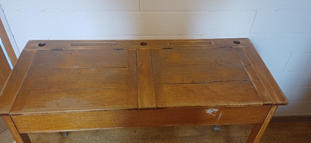Bureau école, Autres marques, Bureau d'écolier, Vintage, Enlèvement